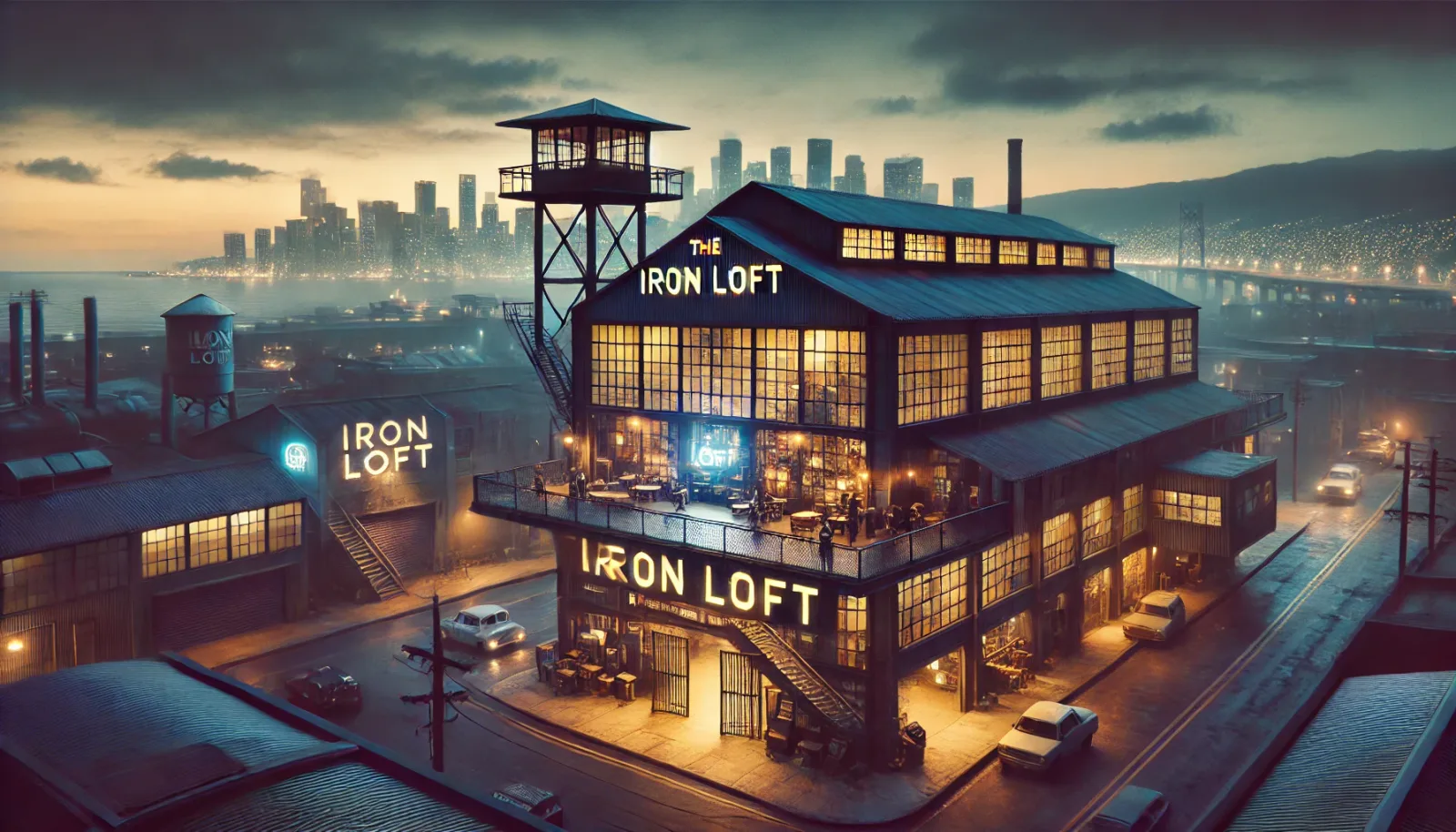 Iron Loft — Cage Fight & Club