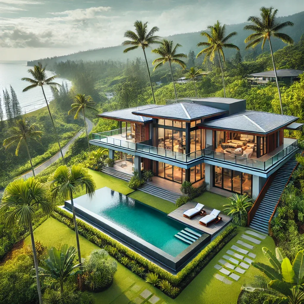 Luxuriöse Villa mit Pool