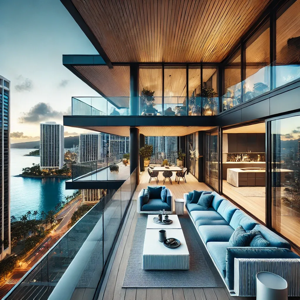 Modernes Penthouse
